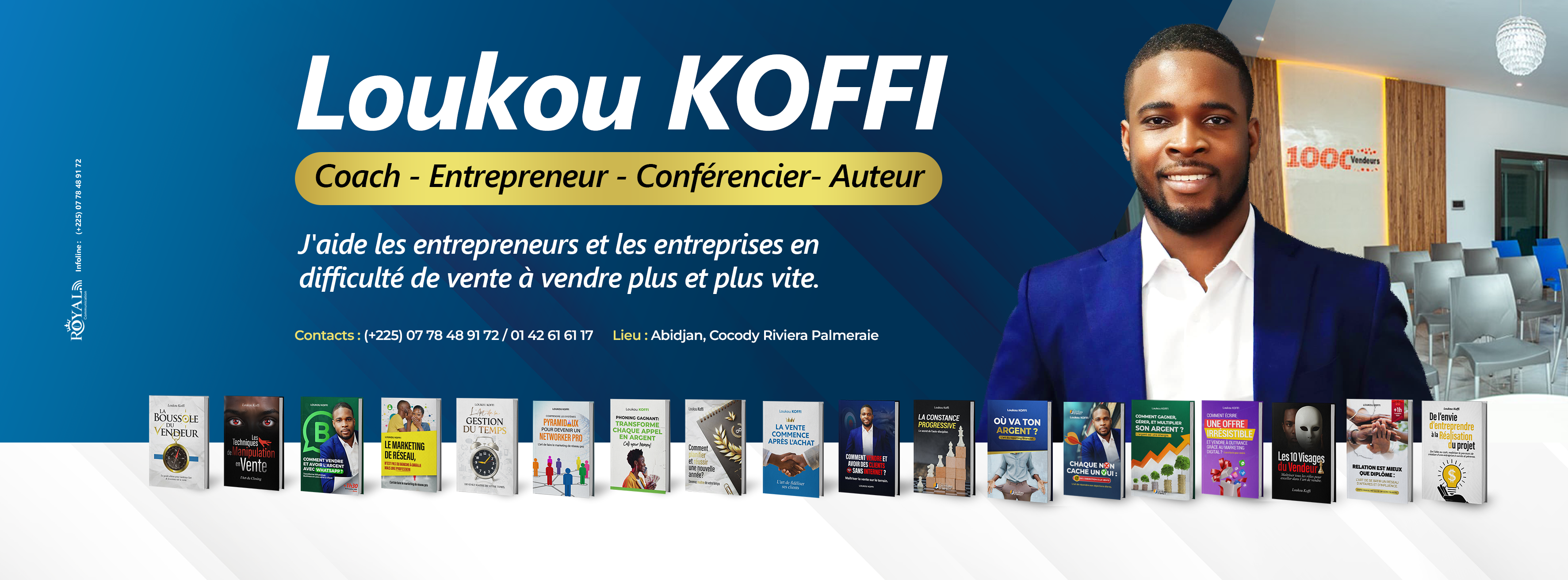 Coach Loukou KOFFI - Formateur en Vente